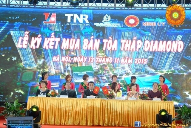 Lễ ký kết mua bán Tòa tháp DIAMOND giữa Công ty TNHH Thiên Ngọc Minh Uy và các bên